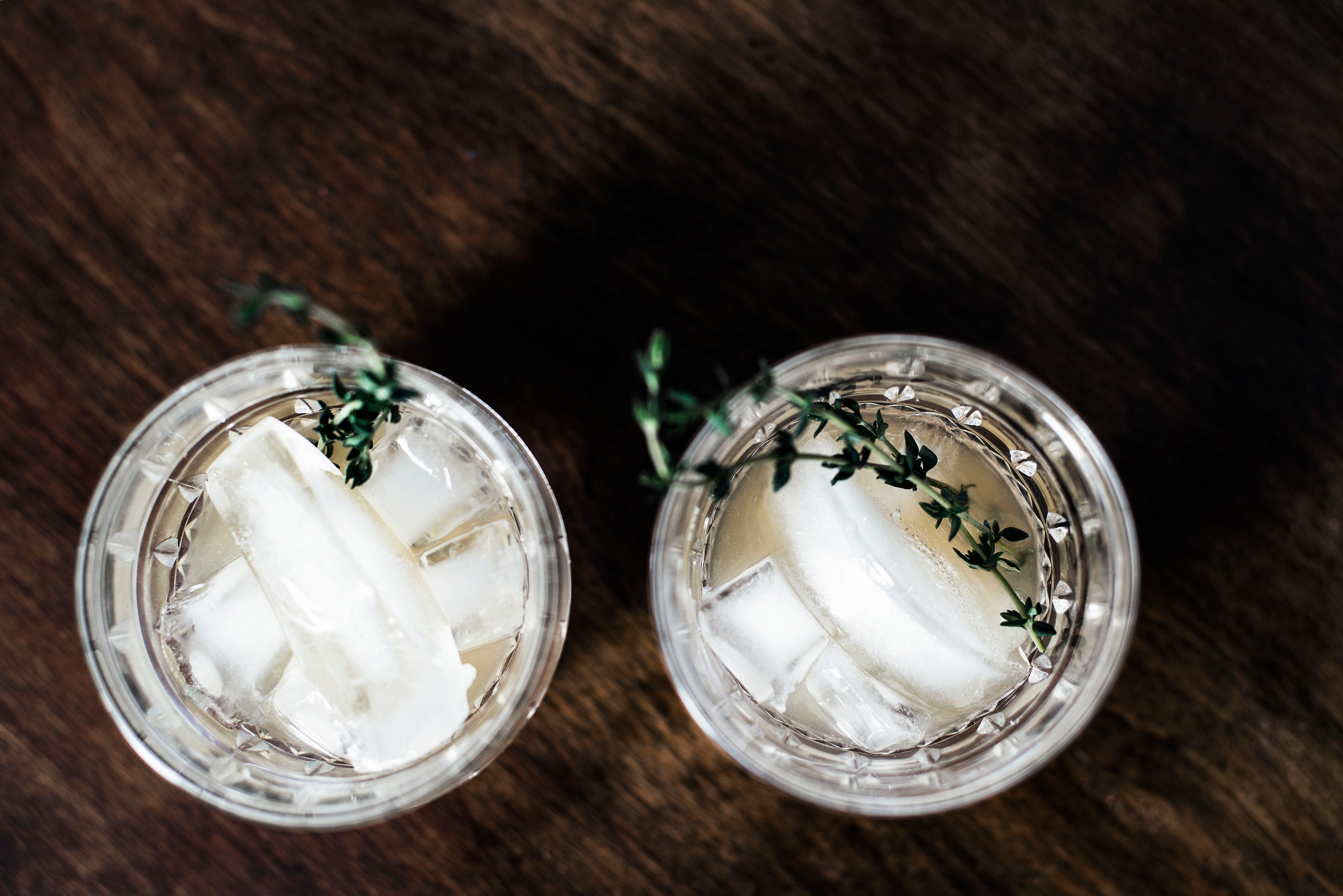 Cocktail glasses