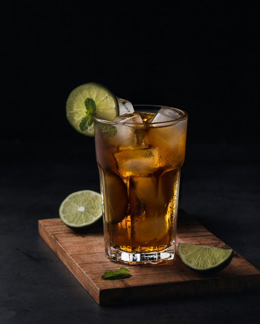 Classic cocktail with lime.