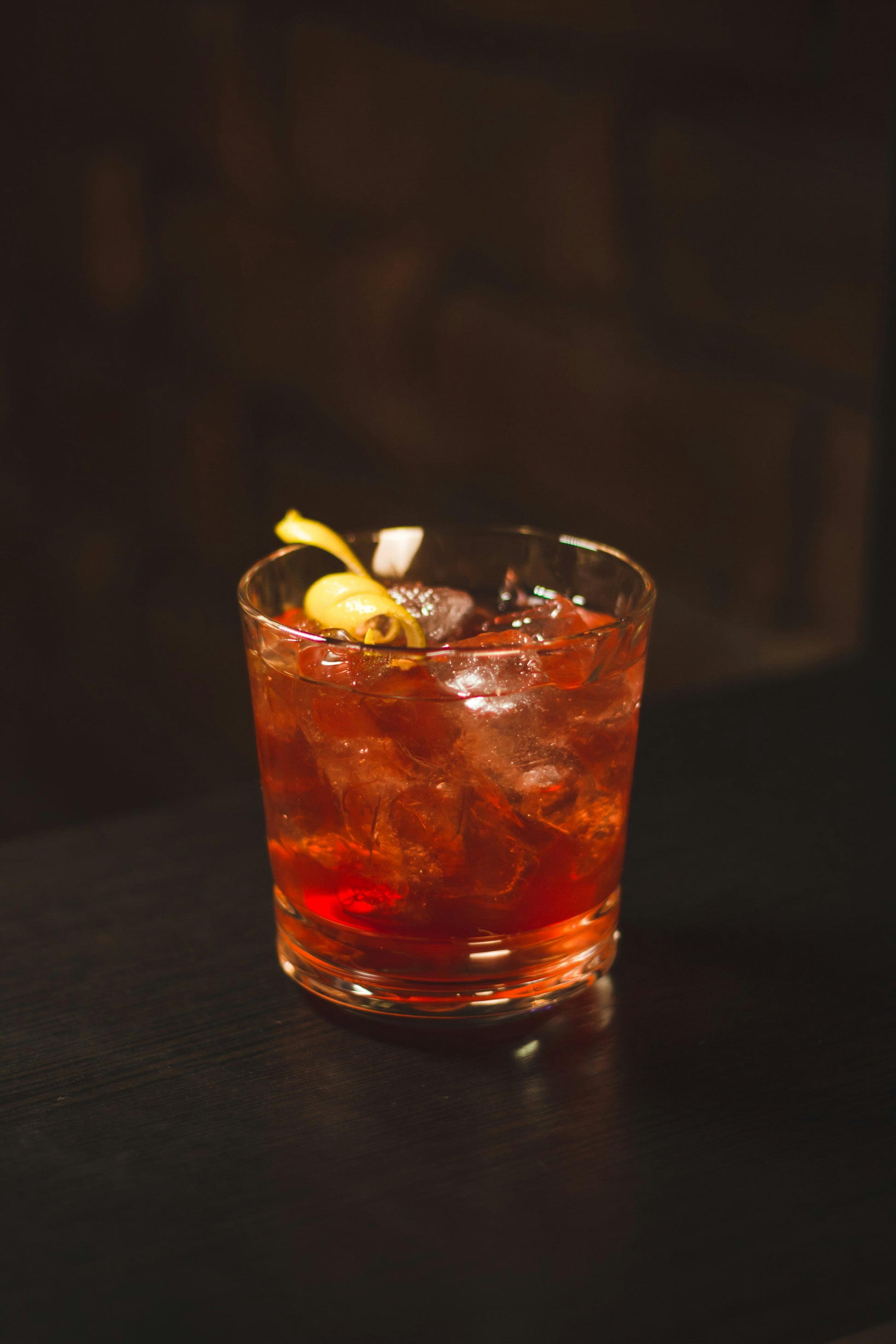 Old-fashioned cocktail